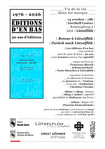 Lesung mit Francesco Micieli